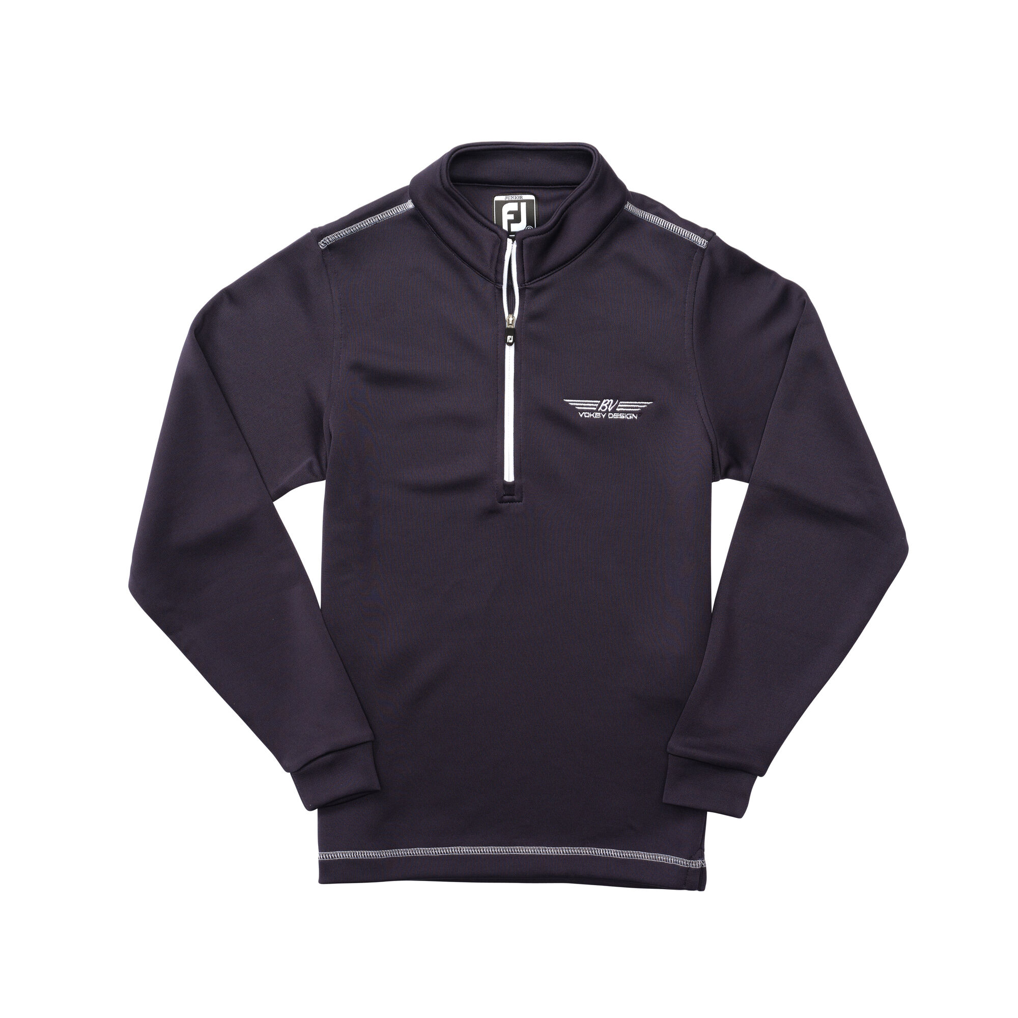 FJ Junior Half-Zip Midlayer avec couture contrastée VM40572_1