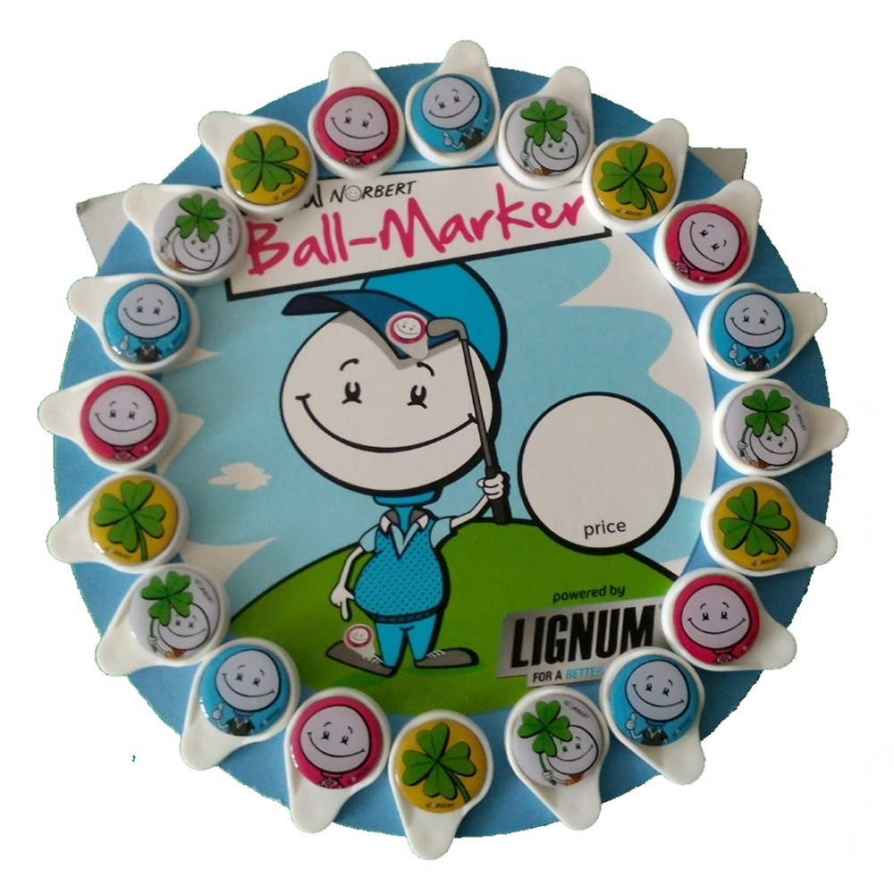 Ballmerker Display mit 40 Stk Ballmarker 29-D0001