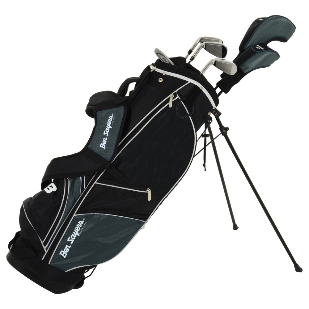 M8 6-club black graphite stand bag RH 39-K2140