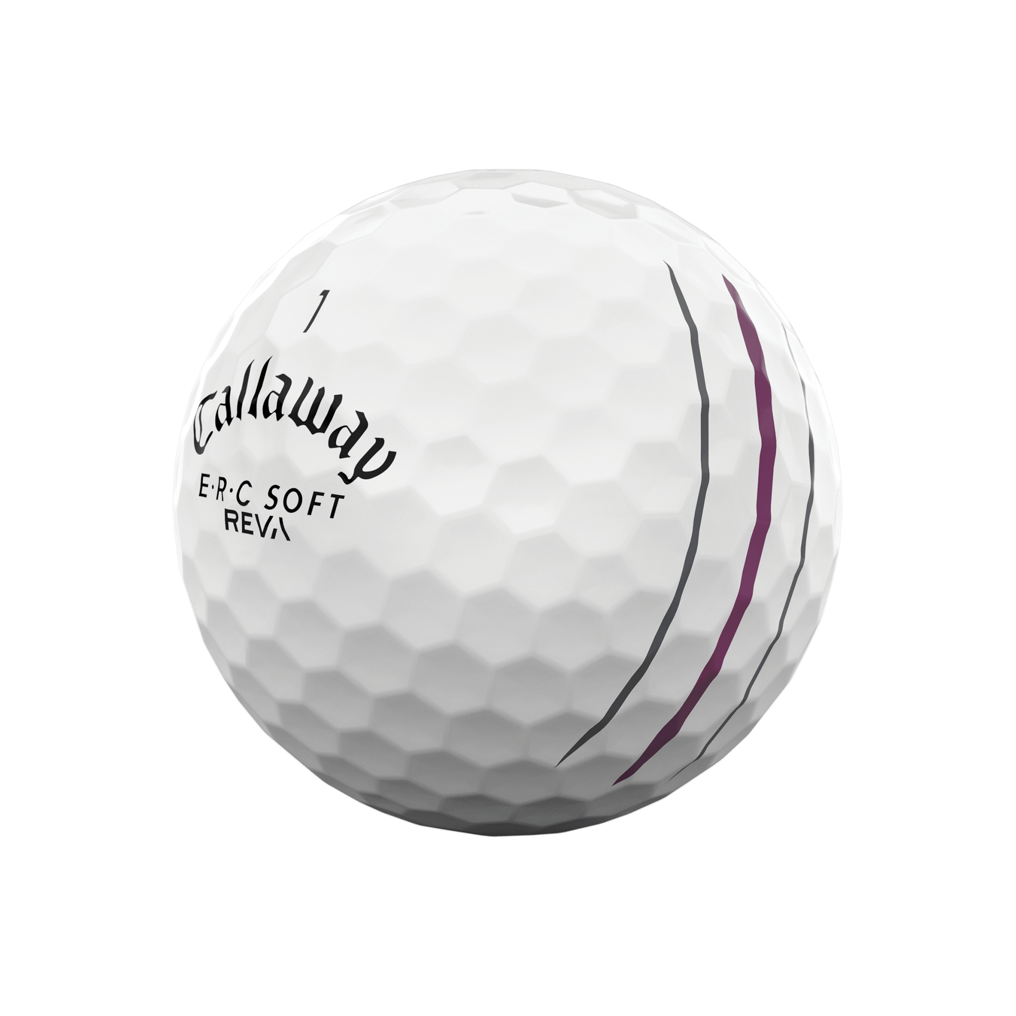 E-R-C Soft REVA Balles de golf (douzaine) balls-2023-erc-soft-reva-triple-track_1