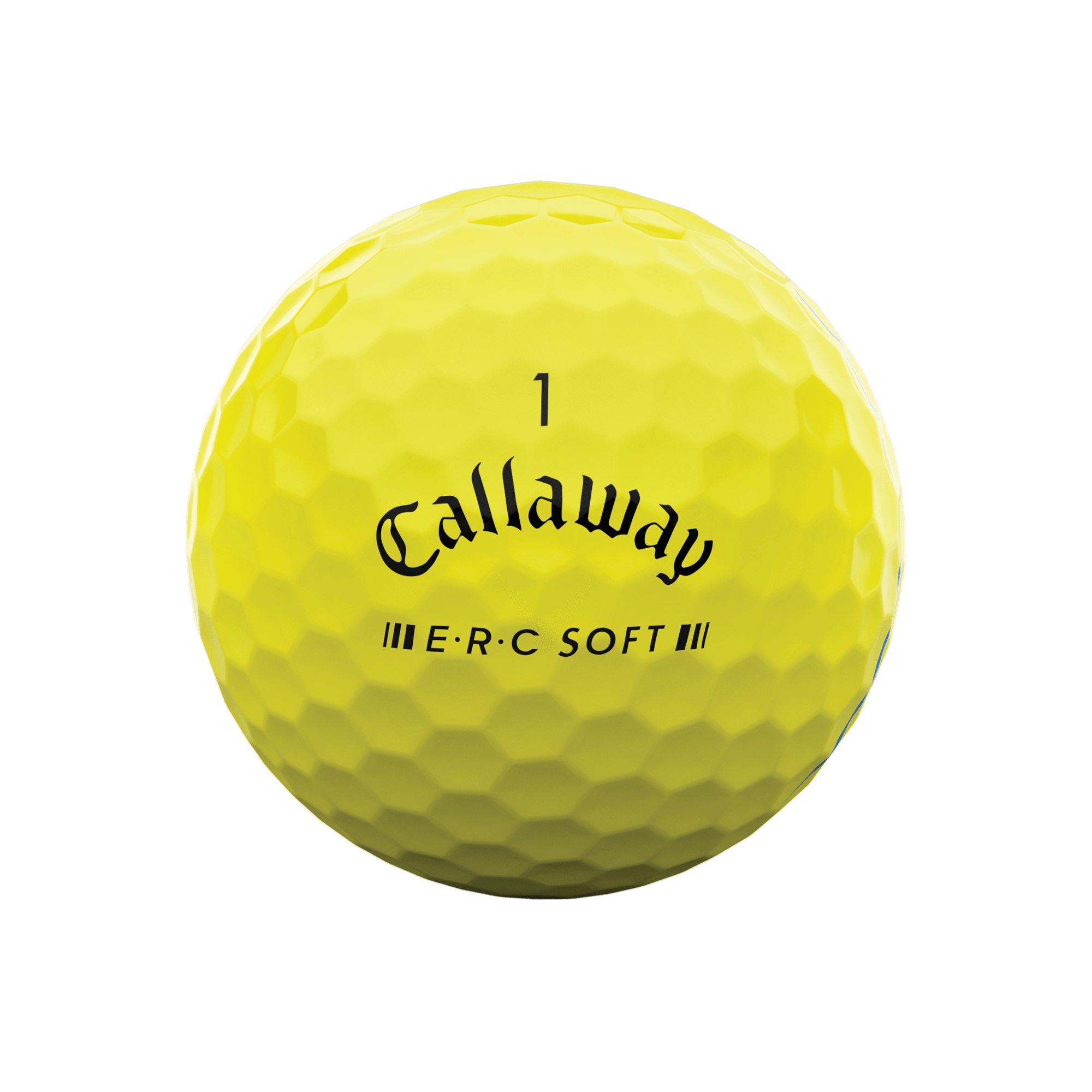 E-R-C Soft Yellow Balles de golf (douzaine) balls-2023-erc-soft-triple-track-yellow_1