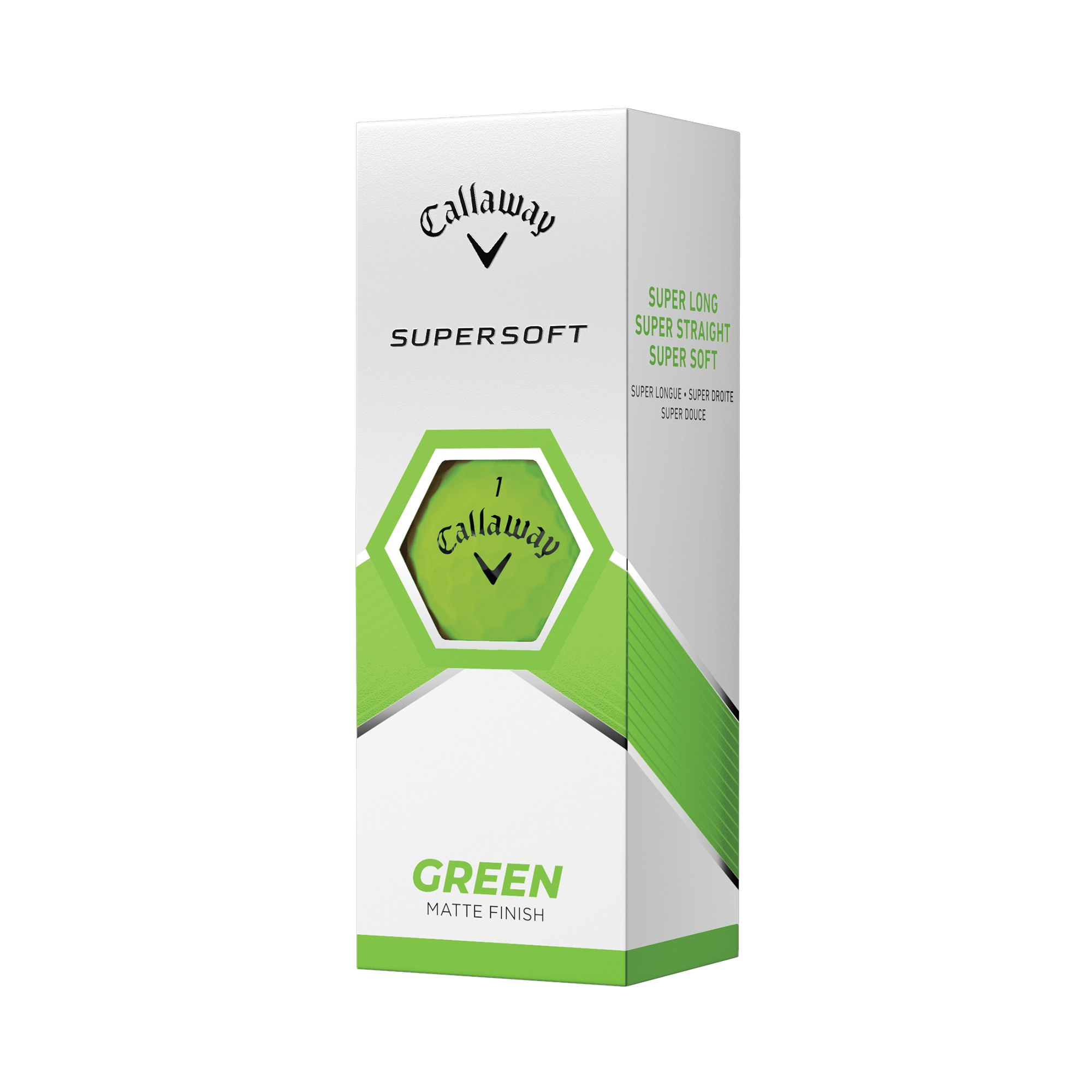 Callaway Supersoft Balles de golf vertes mates (douzaine) balls-2023-supersoft-matte-green_1