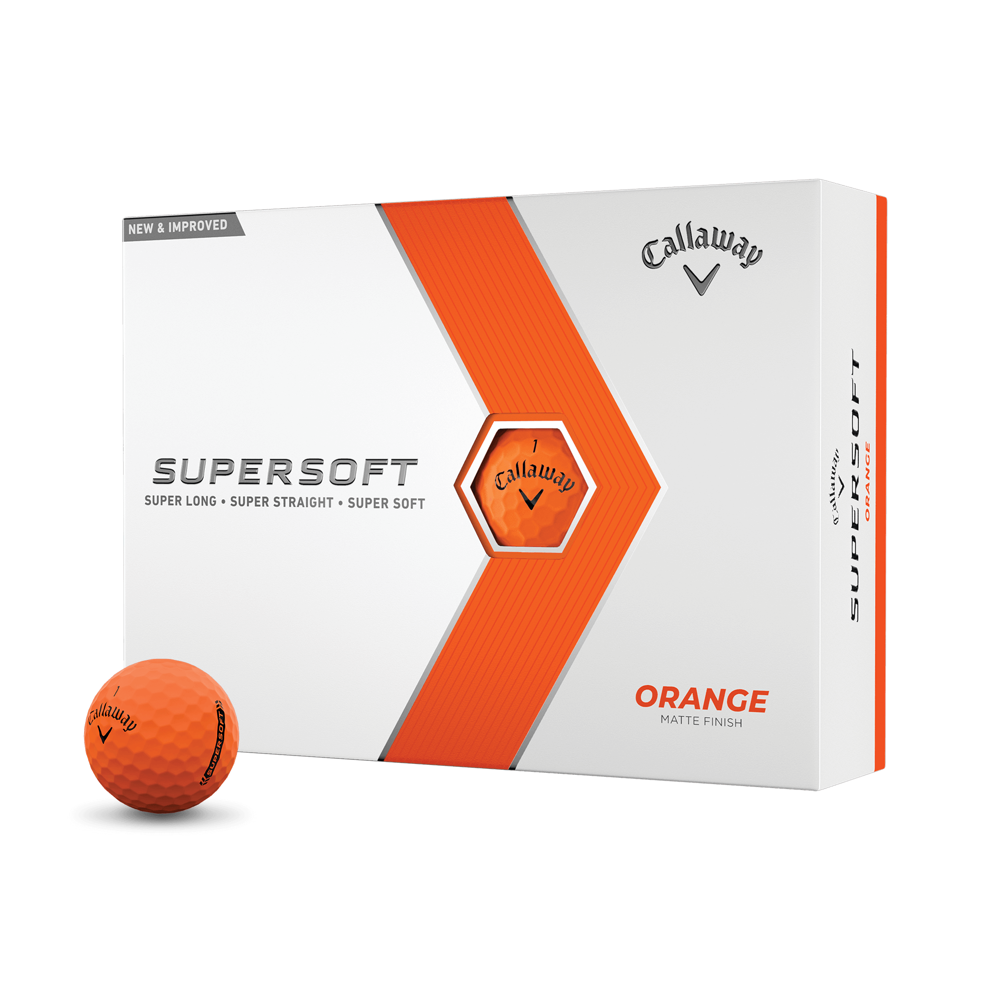 Callaway Supersoft Balles de golf roses mates (douzaine) balls-2023-supersoft-matte-pink_1