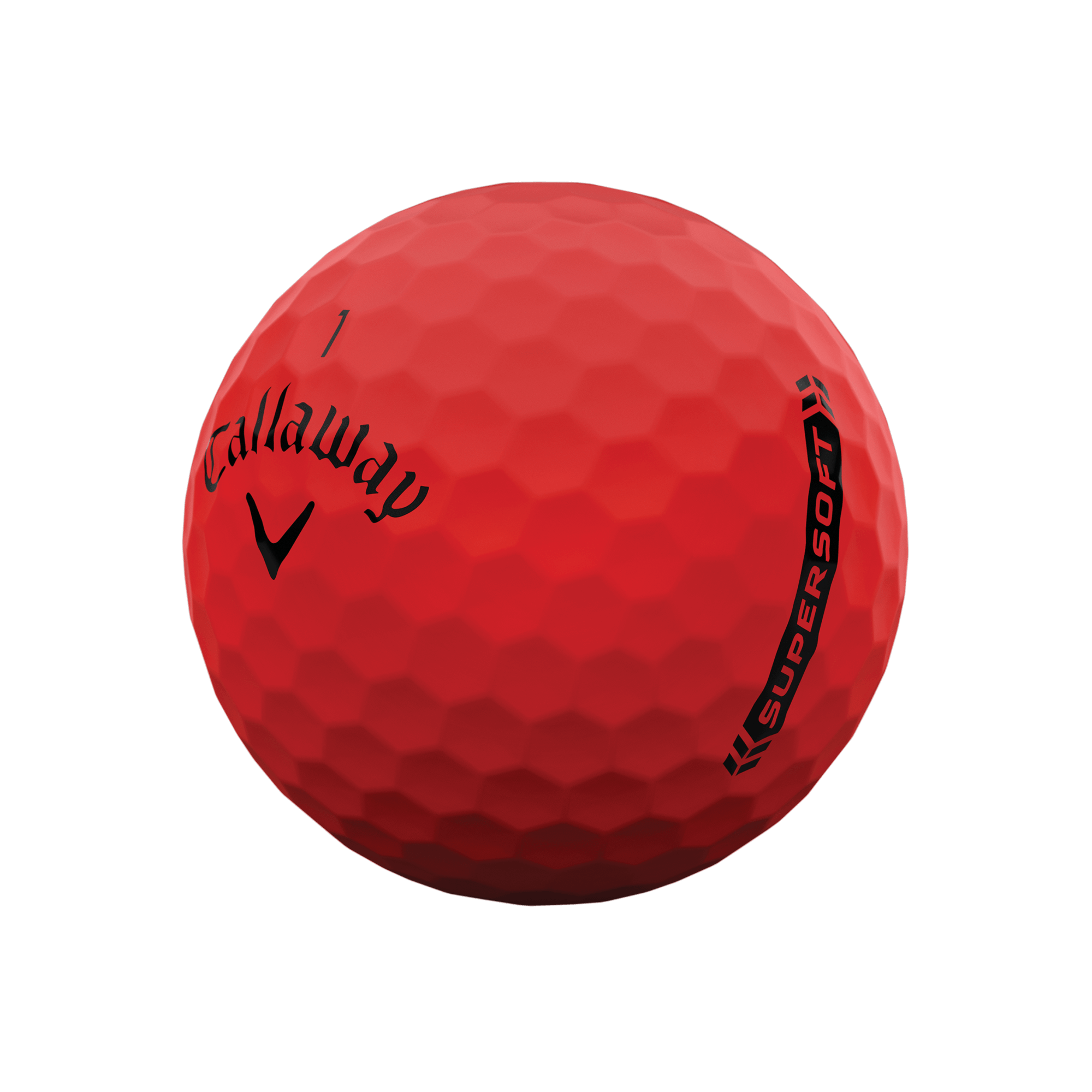 Balles de golf Callaway Supersoft Rouge Mates (douzaine) balls-2023-supersoft-matte-red_1
