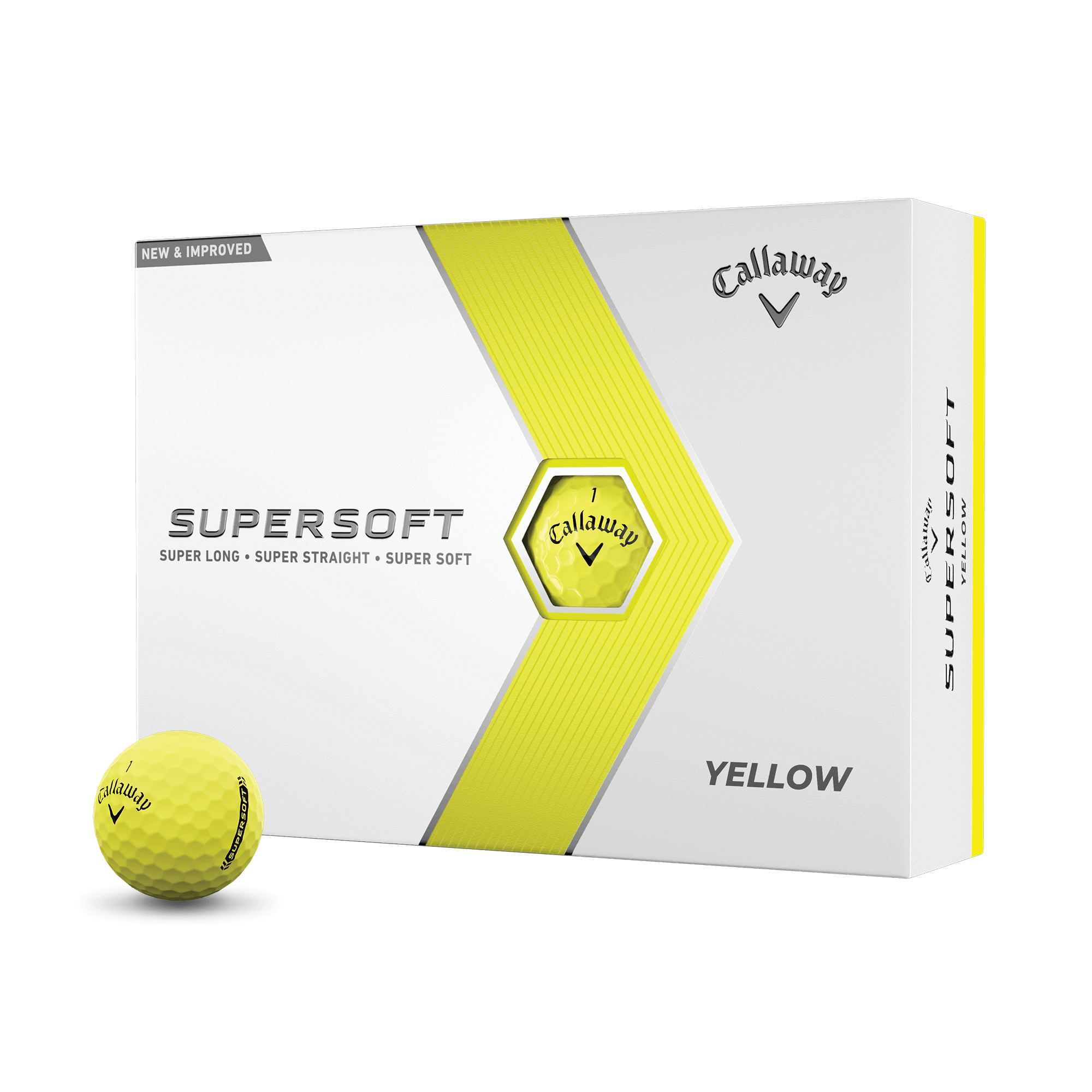 Balles de golf Callaway Supersoft Yellow (douzaine) balls-2023-supersoft-yellow_1