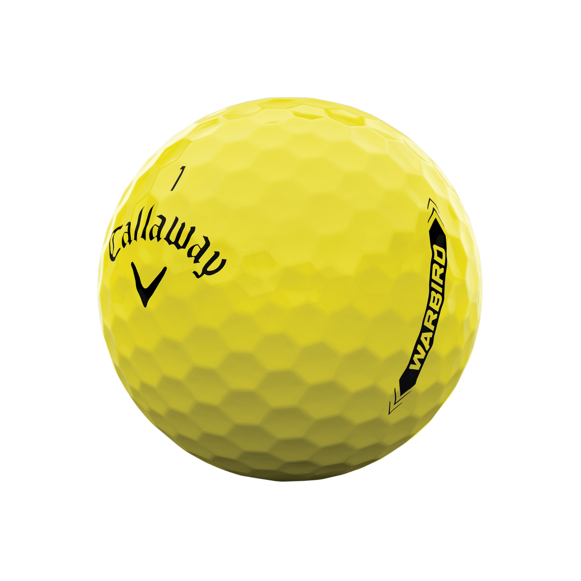 Balles de golf Warbird Yellow (douzaine) balls-2023-warbird-yellow_1