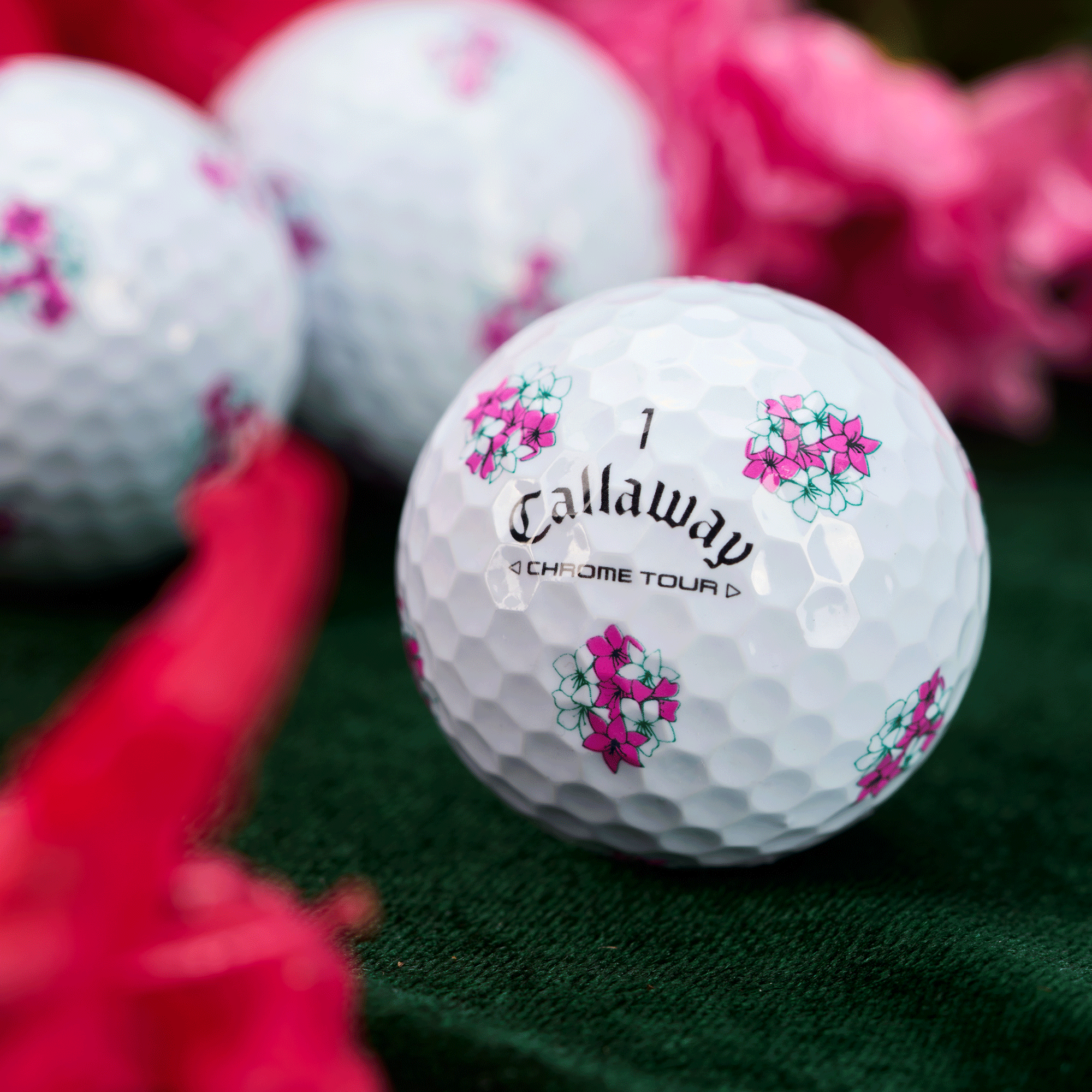 Édition limitée Chrome Tour Major Series : Balles de golf April Major (douzaine) balls-2024-chrome-tour-april-major_1