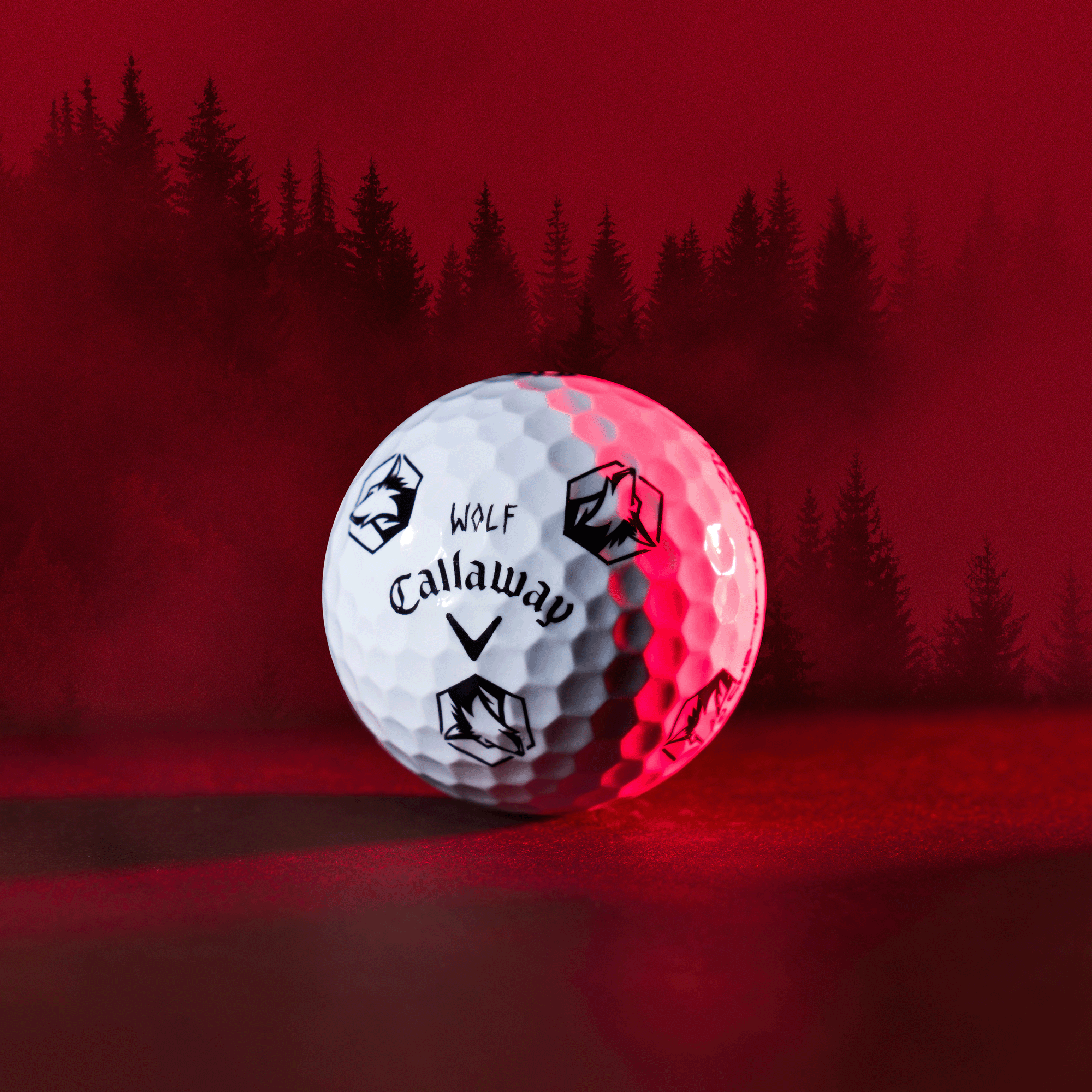 Édition limitée Chrome Tour Lone Wolf Balles de golf (douzaine) balls-2024-chrome-tour-truvis-lone-wolf_1