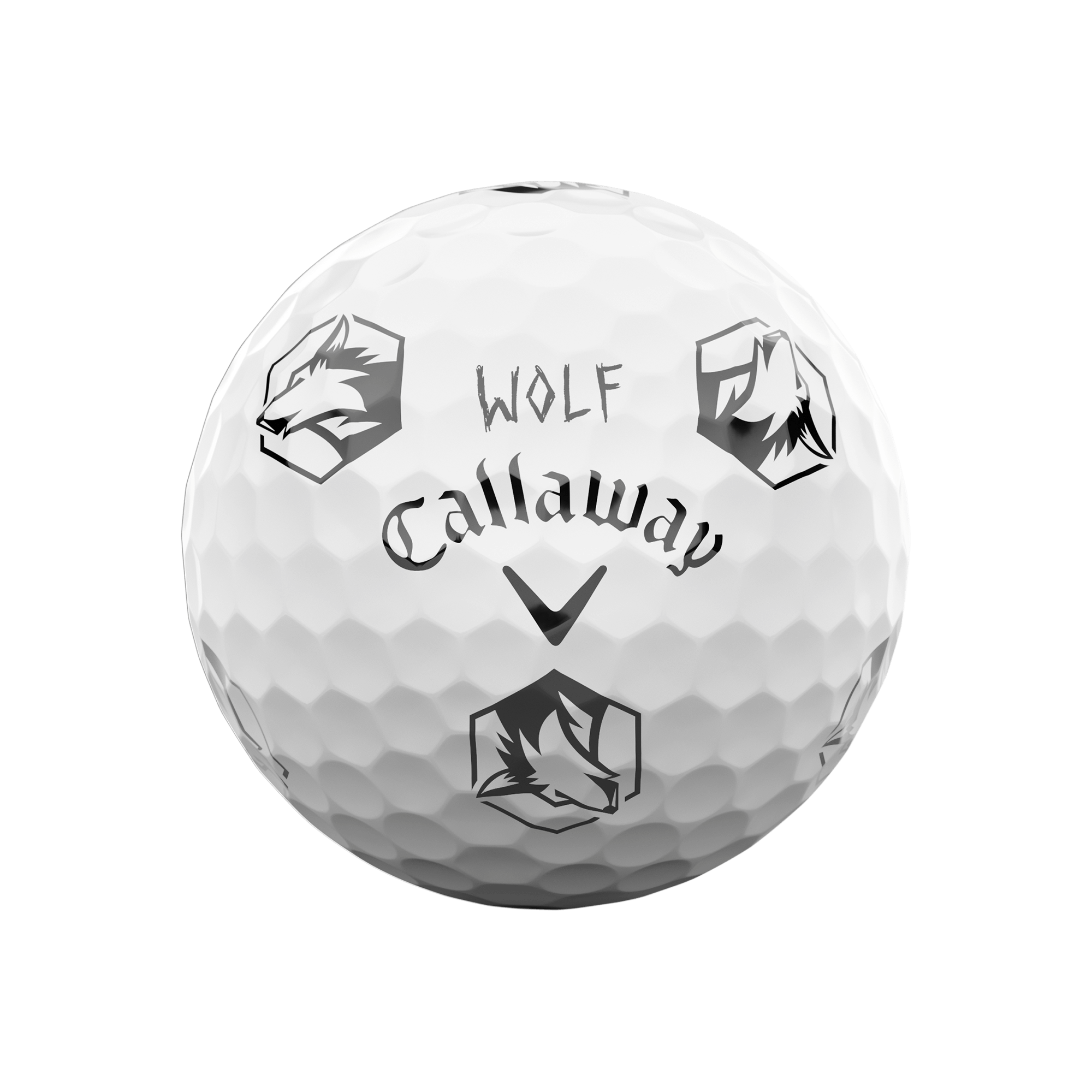 Édition limitée Chrome Tour Lone Wolf Balles de golf (douzaine) balls-2024-chrome-tour-truvis-lone-wolf_1