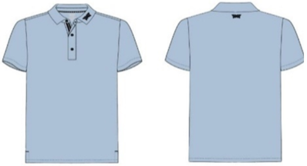 Polo Hommes Athletic Fit Tour Perfomance P22-O2503_2