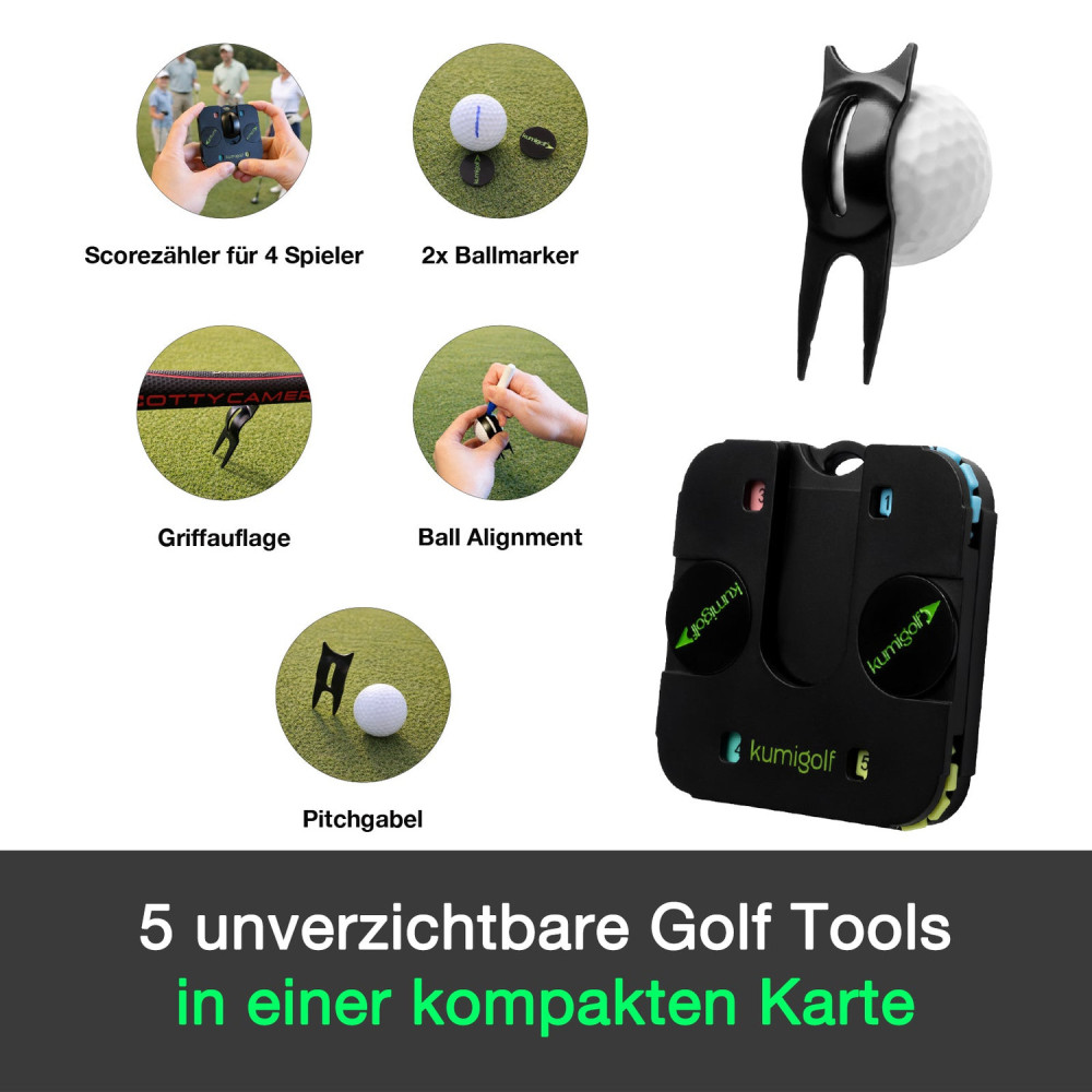 Carte 5 en 1 Golf Mulit Tool 24-A0027