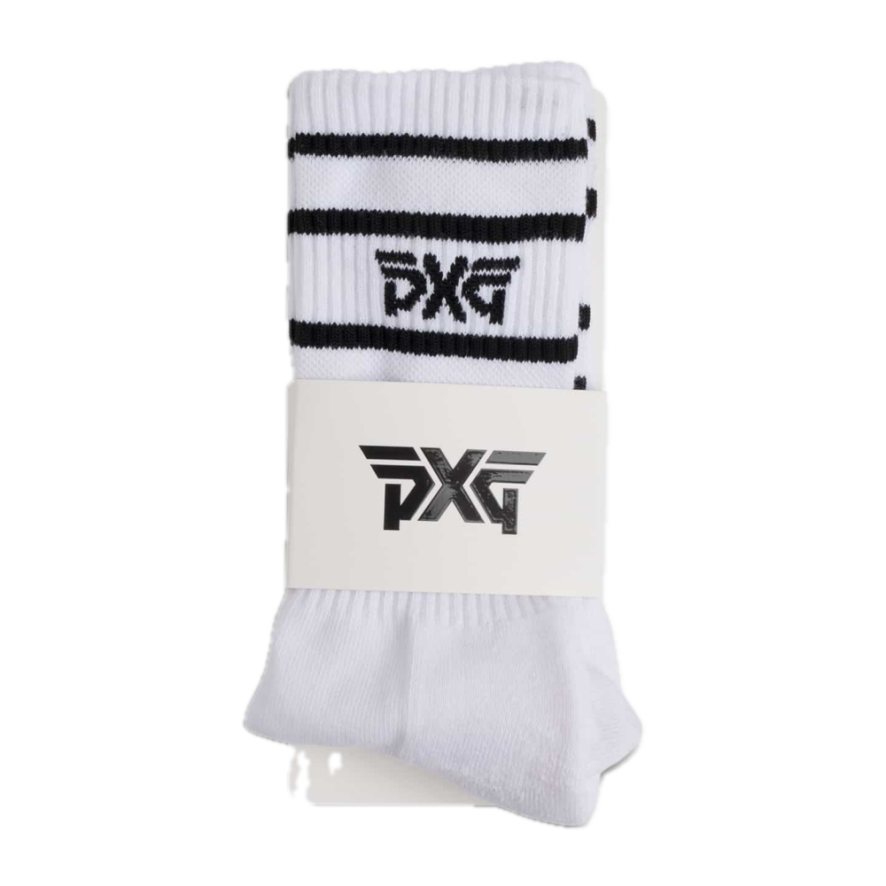 Women's Stripe Crew Chaussettes P22-O2003_2
