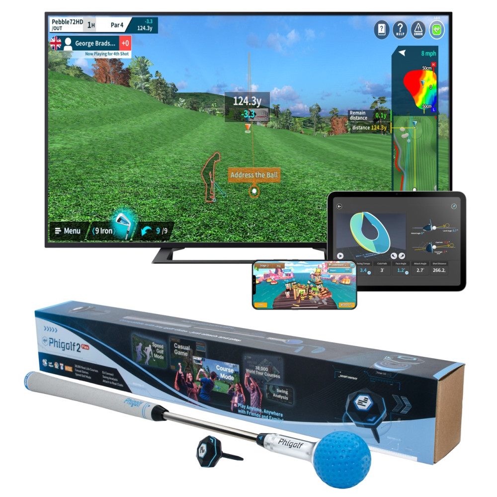 2 Flex HOME &amp; MOBILE GOLF SIMULATOR Q17-A2690