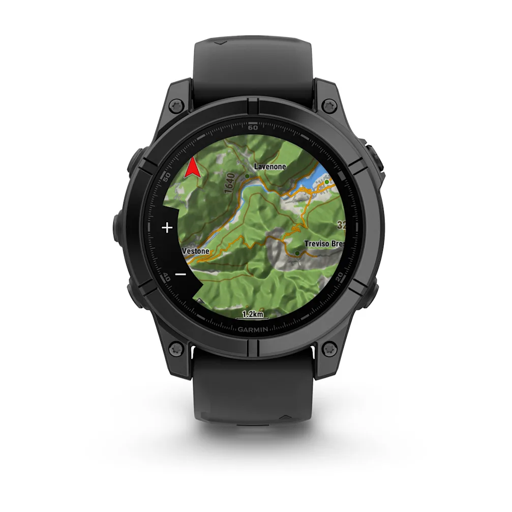 fēnix® E – 47 mm, AMOLED Schwarz/Schiefergrau mit QuickFit®-Silikon-Armband 22 mm 010-03025_2