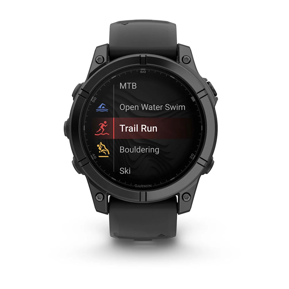 fēnix® E – 47 mm, AMOLED Schwarz/Schiefergrau mit QuickFit®-Silikon-Armband 22 mm 010-03025_2
