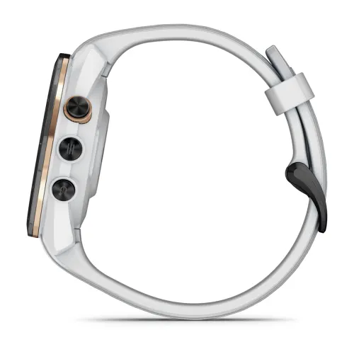 Approach® S70 - 42 mm blanc/noir céramique avec bracelet interchangeable en silicone 20 mm 010-02746-10